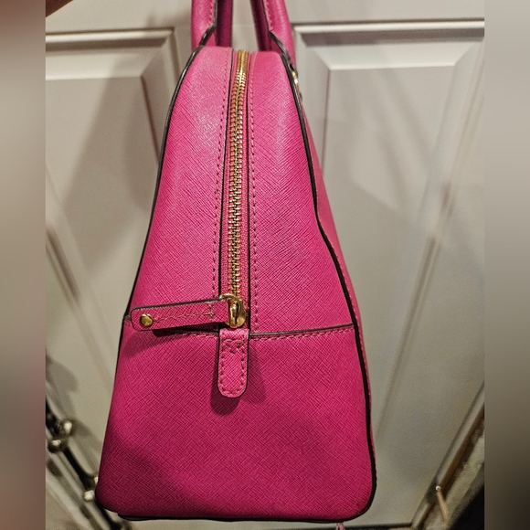 Michael Kors Large Leather Satchel - Picture 3 of 7